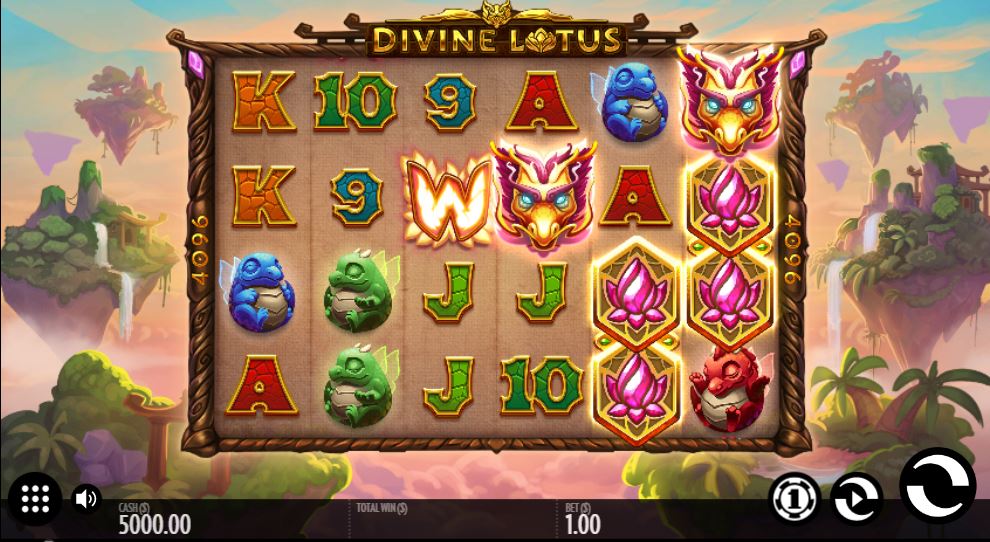 神のロータスゲームプレイ